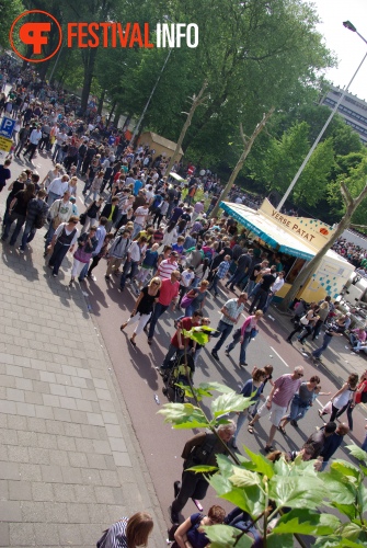 Sfeerfoto Bevrijdingsfestival Wageningen - 5 mei 2011