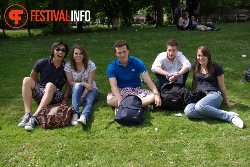 Sfeerfoto Bevrijdingsfestival Wageningen - 5 mei 2011