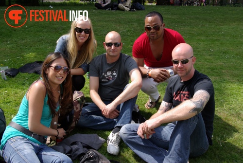 Sfeerfoto Bevrijdingsfestival Wageningen - 5 mei 2011
