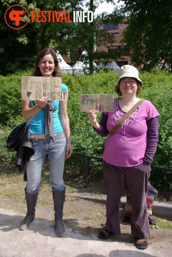 Sfeerfoto Bevrijdingsfestival Wageningen - 5 mei 2011