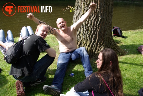 Sfeerfoto Bevrijdingsfestival Wageningen - 5 mei 2011