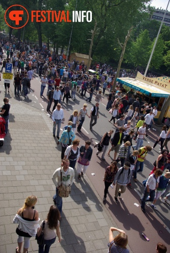 Sfeerfoto Bevrijdingsfestival Wageningen - 5 mei 2011