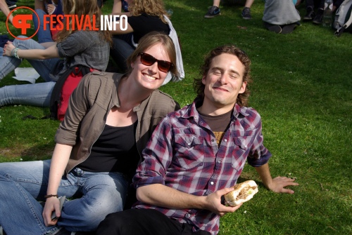 Sfeerfoto Bevrijdingsfestival Wageningen - 5 mei 2011