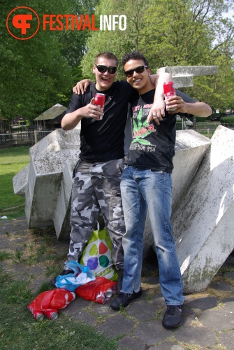 Sfeerfoto Bevrijdingsfestival Wageningen - 5 mei 2011