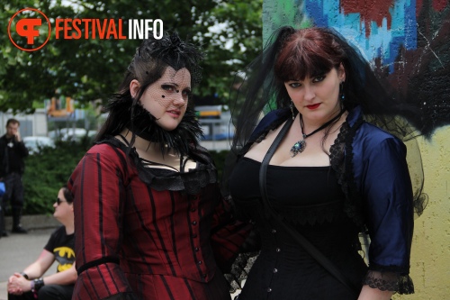 Sfeerfoto Wave-Gotik-Treffen - vrijdag 10 juni 2011