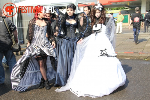Sfeerfoto Wave-Gotik-Treffen - zaterdag 11 juni 2011