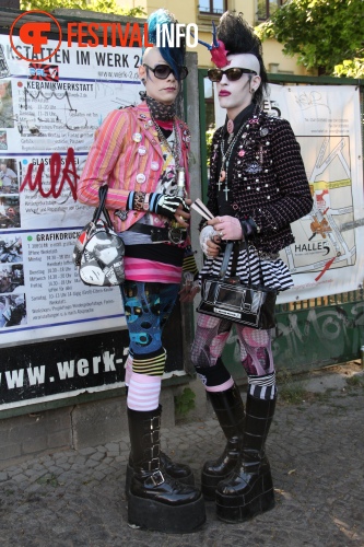 Sfeerfoto Wave-Gotik-Treffen - zaterdag 11 juni 2011