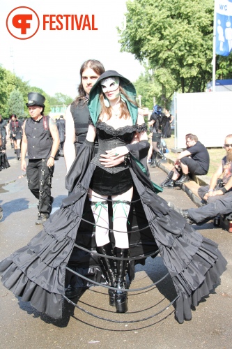 Sfeerfoto Wave-Gotik-Treffen - zaterdag 11 juni 2011