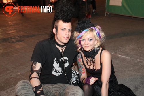 Sfeerfoto Wave-Gotik-Treffen - zondag 12 juni 2011