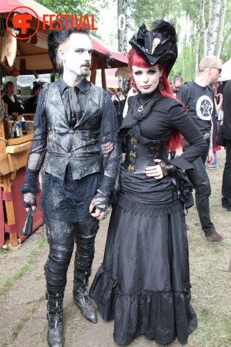 Sfeerfoto Wave-Gotik-Treffen - zondag 12 juni 2011