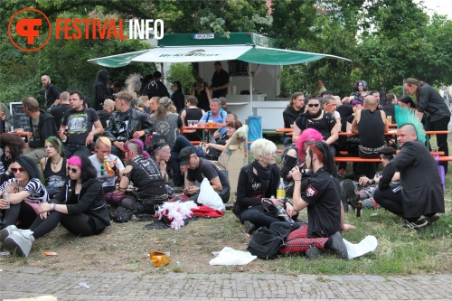Sfeerfoto Wave-Gotik-Treffen - maandag 13 juni 2011