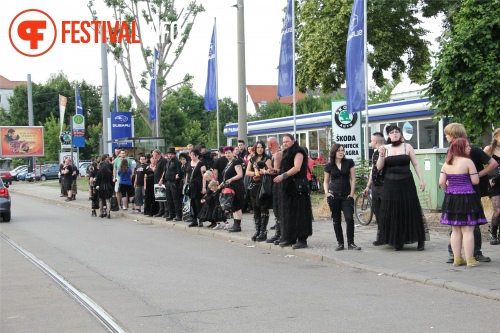 Sfeerfoto Wave-Gotik-Treffen - maandag 13 juni 2011