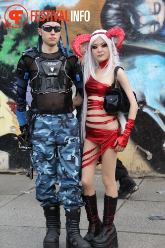 Sfeerfoto Wave-Gotik-Treffen - maandag 13 juni 2011