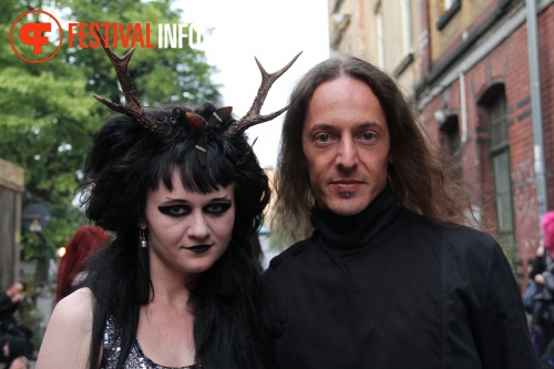 Sfeerfoto Wave-Gotik-Treffen - maandag 13 juni 2011