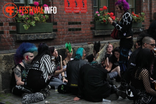 Sfeerfoto Wave-Gotik-Treffen - maandag 13 juni 2011