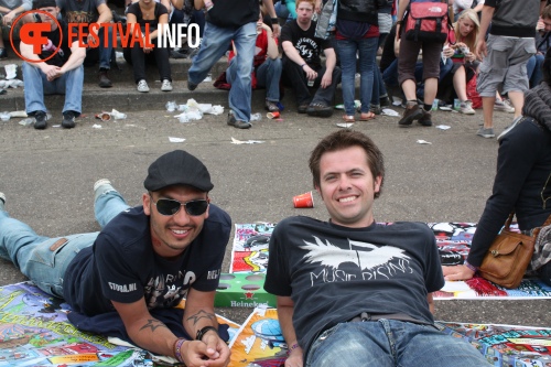 Sfeerfoto Pinkpop - maandag 13 juni 2011