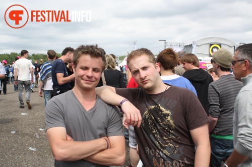Sfeerfoto Pinkpop - maandag 13 juni 2011