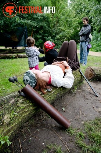 Sfeerfoto Archeon Midzomer Fair - zondag 19 juni 2011
