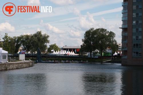 Sfeerfoto Drakenboot Festival Apeldoorn - vrijdag 24 juni 2011