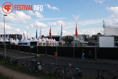 Sfeerfoto Drakenboot Festival Apeldoorn - vrijdag 24 juni 2011