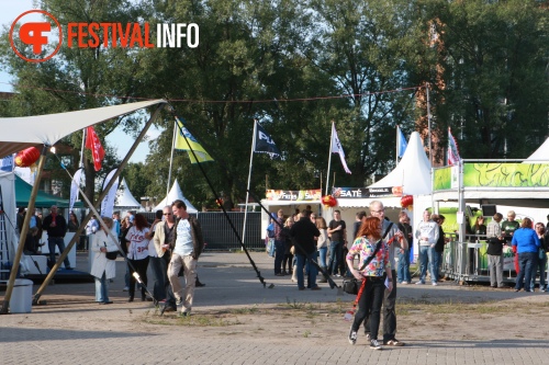 Sfeerfoto Drakenboot Festival Apeldoorn - vrijdag 24 juni 2011