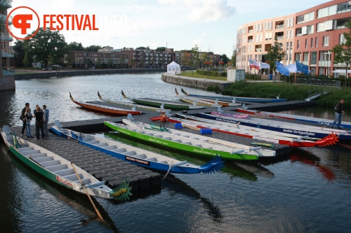 Sfeerfoto Drakenboot Festival Apeldoorn - vrijdag 24 juni 2011