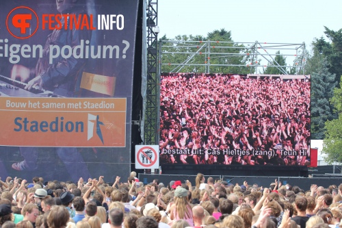 Sfeerfoto Parkpop - zondag 26 juni 2011