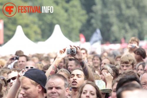 Sfeerfoto Parkpop - zondag 26 juni 2011
