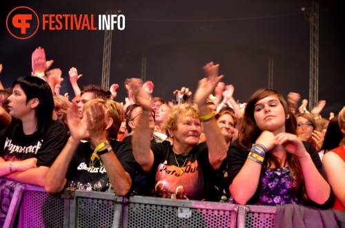 Sfeerfoto Rock Zottegem - vrijdag 8 juli 2011