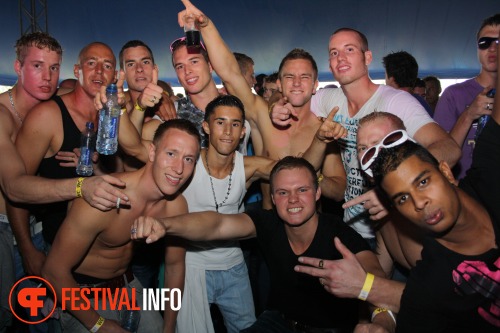 Sfeerfoto Free Festival: The Harder Styles - zaterdag 16 juli 2011
