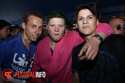 Sfeerfoto Free Festival: The Harder Styles - zaterdag 16 juli 2011
