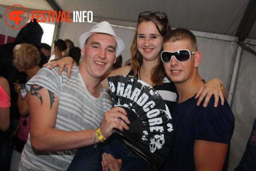 Sfeerfoto Free Festival: The Harder Styles - zaterdag 16 juli 2011