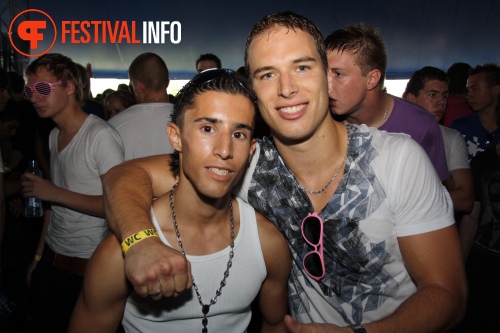 Sfeerfoto Free Festival: The Harder Styles - zaterdag 16 juli 2011