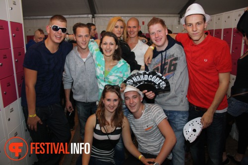 Sfeerfoto Free Festival: The Harder Styles - zaterdag 16 juli 2011