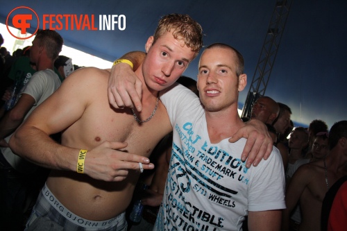 Sfeerfoto Free Festival: The Harder Styles - zaterdag 16 juli 2011