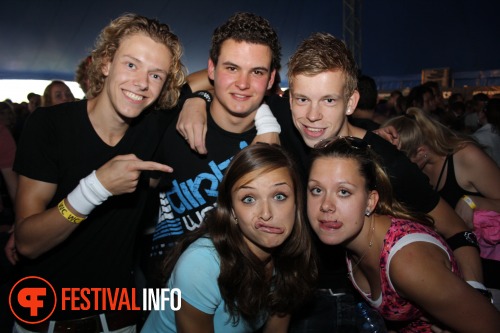 Sfeerfoto Free Festival: The Harder Styles - zaterdag 16 juli 2011