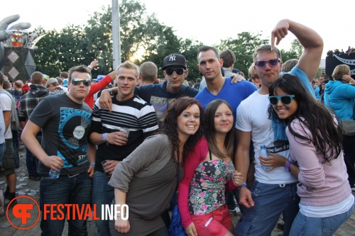 Sfeerfoto Tomorrowland - vrijdag 22 juli 2011