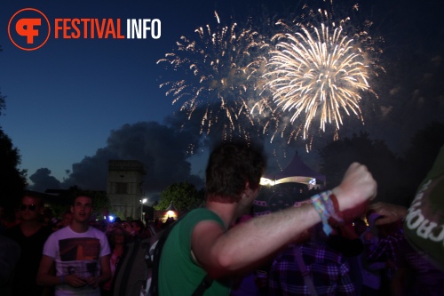 Sfeerfoto Tomorrowland - vrijdag 22 juli 2011