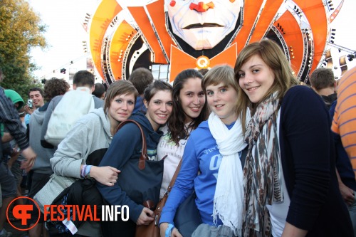 Sfeerfoto Tomorrowland - vrijdag 22 juli 2011