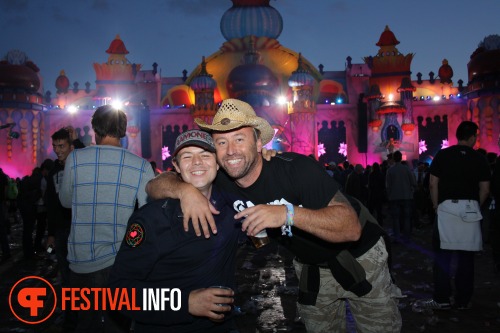 Sfeerfoto Tomorrowland - vrijdag 22 juli 2011