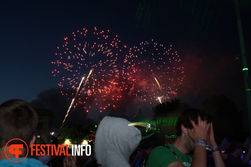 Sfeerfoto Tomorrowland - vrijdag 22 juli 2011