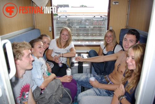 Sfeerfoto 3FM Sziget A-train - vrijdag 5 augustus