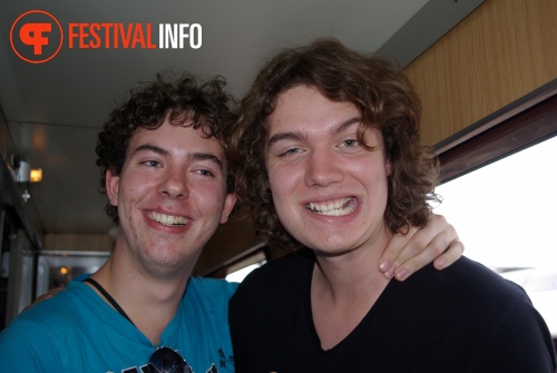 Sfeerfoto 3FM Sziget A-train - vrijdag 5 augustus