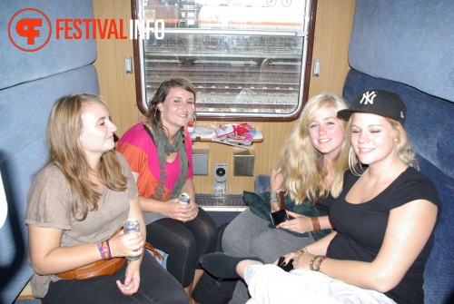Sfeerfoto 3FM Sziget A-train - vrijdag 5 augustus