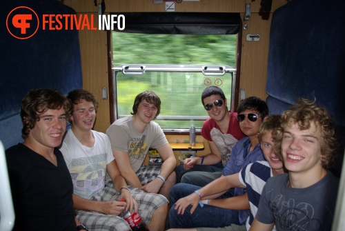 Sfeerfoto 3FM Sziget A-train - vrijdag 5 augustus
