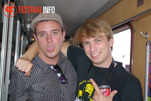 Sfeerfoto 3FM Sziget A-train - vrijdag 5 augustus