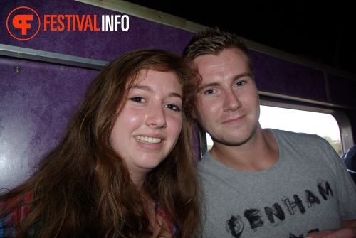 Sfeerfoto 3FM Sziget A-train - vrijdag 5 augustus