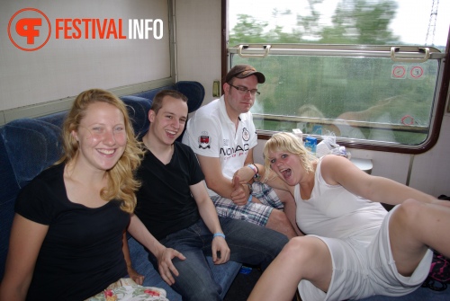 Sfeerfoto 3FM Sziget A-train - vrijdag 5 augustus