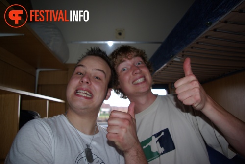 Sfeerfoto 3FM Sziget A-train - vrijdag 5 augustus