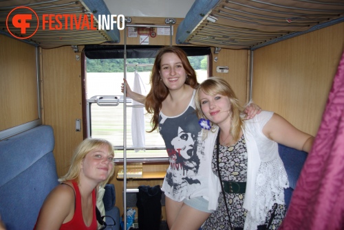 Sfeerfoto 3FM Sziget A-train - vrijdag 5 augustus